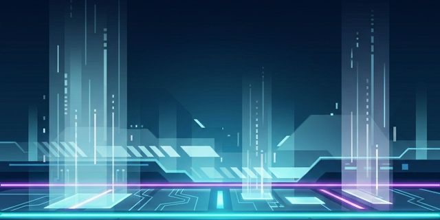 AI stage background