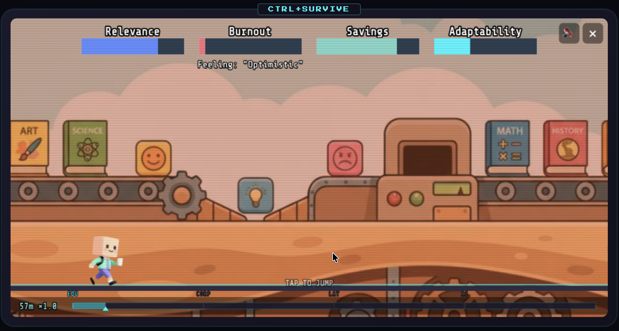 CTRL+SURVIVE gameplay screenshot